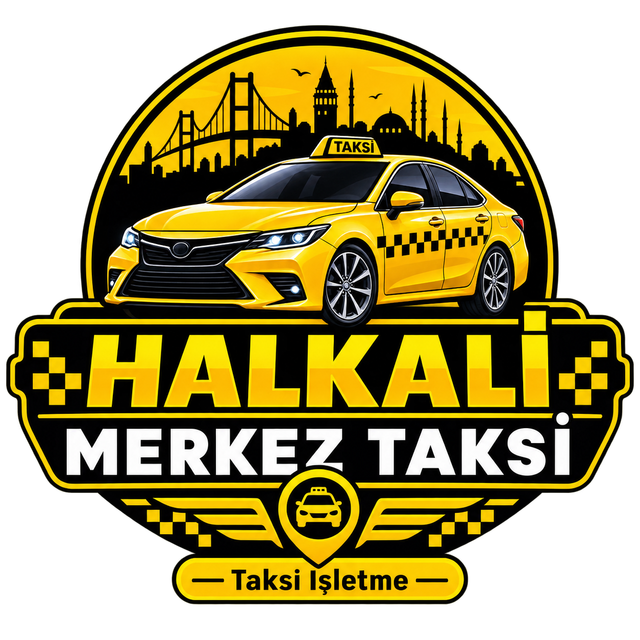 Halkalı Merkez Taksi logosu